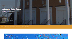 Desktop Screenshot of ivymemorial.org